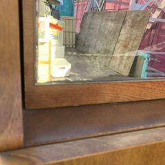 あげます 詳細不明 昭和 レトロ アンティーク 棚 タンス収納 キャビネット 食器棚 収納棚 飾り棚 本棚 木製の画像