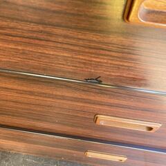 あげます 詳細不明 昭和 レトロ アンティーク 棚 タンス収納 衣類 洋服 チェスト キャビネット 引き出し 整理箪笥 収納の画像