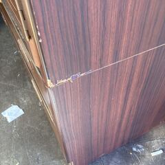 あげます 詳細不明 昭和 レトロ アンティーク 棚 タンス収納 衣類 洋服 2 キャビネット ワードローブ アンティーク チェストの画像