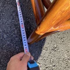 腰掛け 椅子 藤 ラタン ヴィンテージ イス チェア レトロの画像