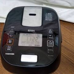 TOSHIBA 東芝 圧力IH炊飯器 RC-6PXR 3.5合炊き 2022年製 動作確認済みの画像