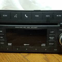 クライスラー CRYSLER 純正　ＣＤデッキ　05064954AC 動作未確認 ジャンクにての画像