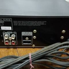 SONY SONY TC-PX100 シングルリバースカセットデッキ 不具合のためジャンクにての画像