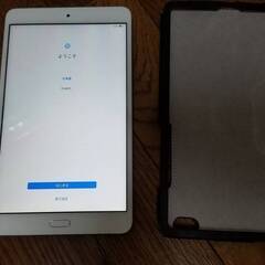 dtab Compact d-02K ドコモ 32GB ケース付き リセット済みの画像