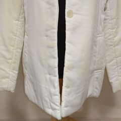 コート　レディース　ホワイトの画像