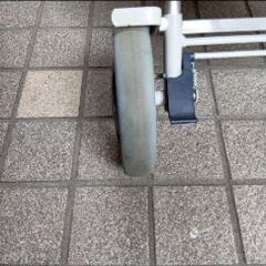 花柄アルミワイヤーカート（インナーバック付）の画像