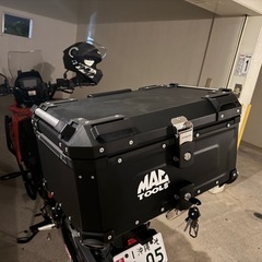 バイク用ボックスの画像