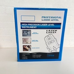 5ライン 新品 墨出し器 超高精度 緑レーザーバッテリー2個 正確 の画像