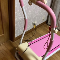 【数回使用動作のみ確認済】電動ウォーカー ルームランナー 折りたたみ式ランニングマシン 有酸素運動 ウォーキングマシン ジョギングダイエットの画像