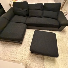 急募
オットマン付きソファー中古の画像