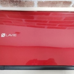 ★情熱の赤★NEC LAVIE ノートパソコン Windows 11の画像