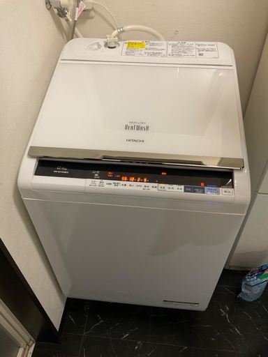 成約済み【分解洗浄済み】日立ビートウォッシュ　12kg/6kg  ＊プロフィール必読＊