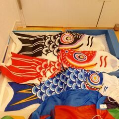 ベランダ用鯉のぼりセット（風車ありません！）の画像