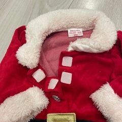 女の子サンタ服　　70cmの画像