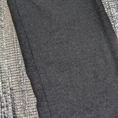 ヒートテックストレートパンツ76  ダークグレーの画像