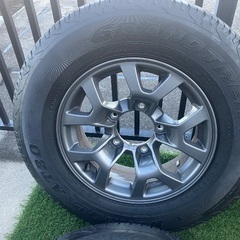 ジムニーシエラ JB74 純正タイヤホイール4本 走行6000km 美品の画像