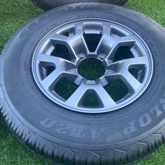 ジムニーシエラ JB74 純正タイヤホイール4本 走行6000km 美品の画像