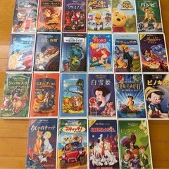 ディズニー VHS ビデオ　⭐︎ 22本の画像