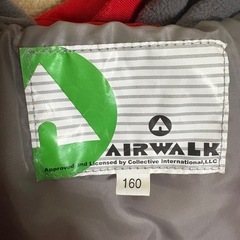 子供用　スキーウェア　160 AIRWALK　の画像