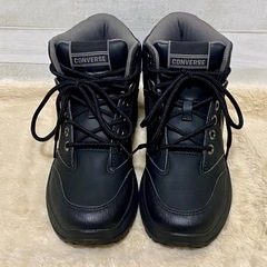 コンバース ネクスター スノーブーツ 23cm 黒 防水 防滑 ウィンターブーツの画像