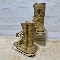 CONVERSE コンバース オールスター スニーカー ロングブーツ 24cmの画像