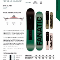 FANATIC ACE スノーボード【価格交渉可能】の画像