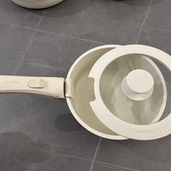 【美品】CAROTE カローテ フライパンセット 5点 IH/ガス対応 アイボリーの画像