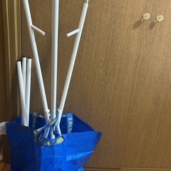 ポールハンガー IKEA エクラールの画像