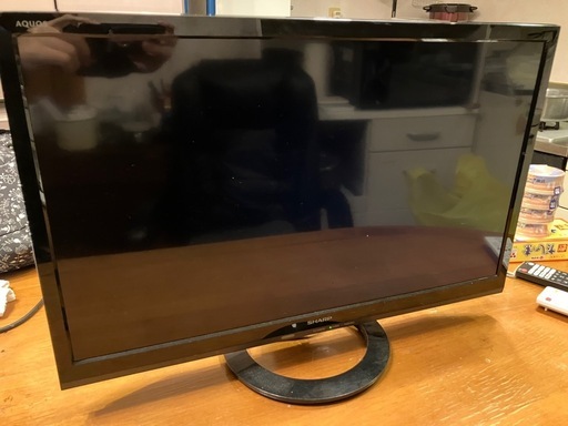 リモコン→　♦SHARP 液晶カラーテレビ  【2016年製】LC-24K30　