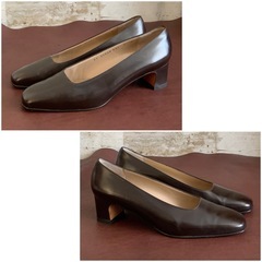 サルバトーレフェラガモ【23㎝位】パンプス☆クリーニングお手入れ済6345の画像