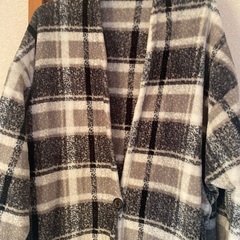 着る毛布の画像