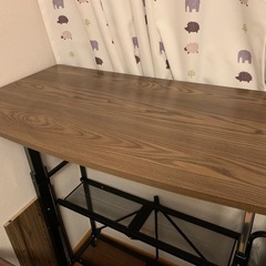 状態良好　美品　昇降機能付きテーブル　PCデスク 勉強机にの画像