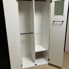 ワードローブ　洋服たんす　クローゼットの画像