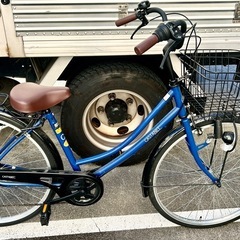 美品 CASTANET 3段変速 じて自転車の画像