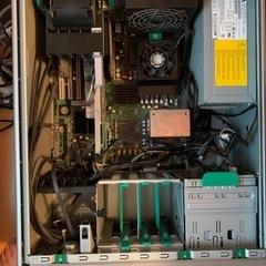 （売約済）差し上げます。HPxw8400workstation ジャンク品　部品とり用の画像