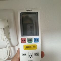 【取り外し、引き取り希望】エアコン② 日立ステンレス・クリーン 白くまくん RAS-KW22Hの画像