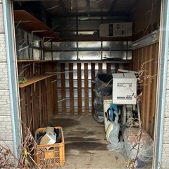 プレハブ　物置の画像