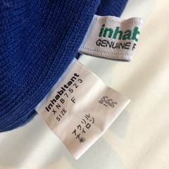 inhabitant インハビタント ニット帽 ビーニー スノボー 帽子の画像