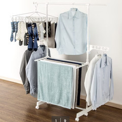 物干しラックの画像