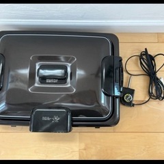 美品タイガー　たこ焼き　一台三役ホットプレート　焼肉の画像