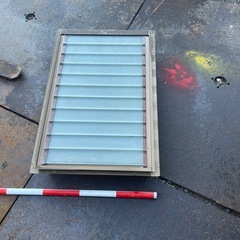 ガラス付きサッシの画像