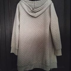 ママコート　パーカー　産前産後 兼用 アウター 抱っこ紐の画像