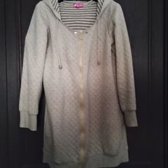 ママコート　パーカー　産前産後 兼用 アウター 抱っこ紐の画像