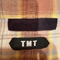 TMT×junhashimoto チェックシャツの画像