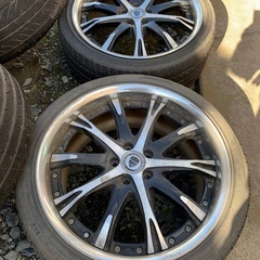 プリウス30　WORK 18インチ　4本セットの画像