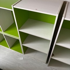 カラーボックス4点セットの画像