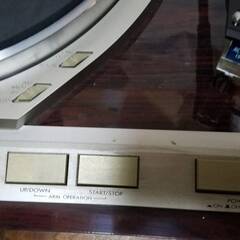 Victor ビクター QL-Y33F クォーツロックDD フルオートレコードプレーヤー カートリッジ付 一部難ありのためジャンクにての画像