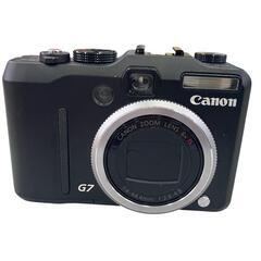 118011 動作未確認 canon キャノン デジタルカメラ ブラック PowerShot G7 [0000000005089]の画像