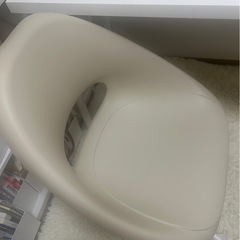 【22日まで】イス チェア 白の画像