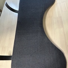 【在宅ワーク向け】サンワダイレクト 肘置き・リストレスト ワンタッチ固定 幅60.5cmの画像